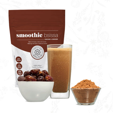 Mélange à smoothie Bsissa et Cacao